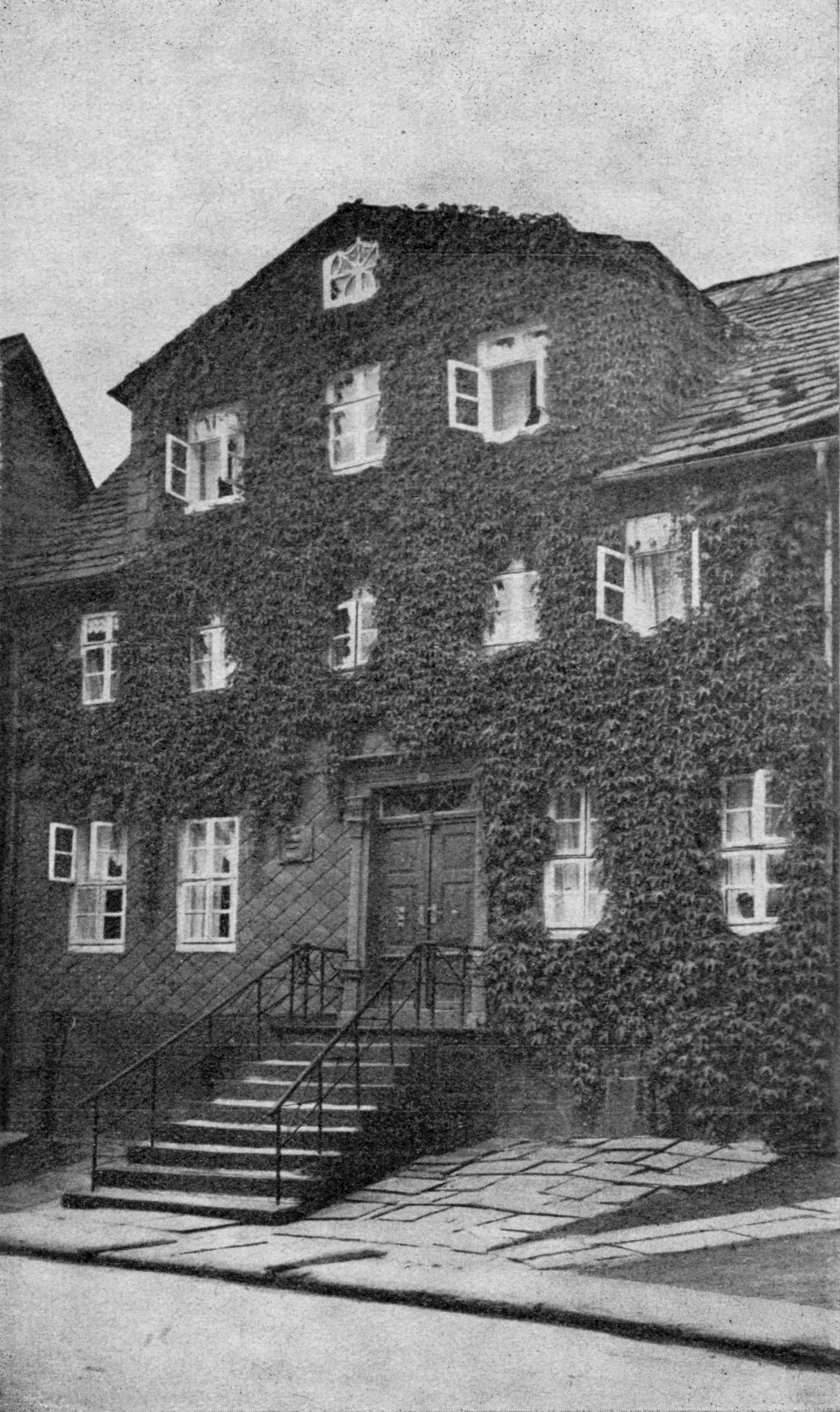Wilhelm Raabes Geburtshaus 1931